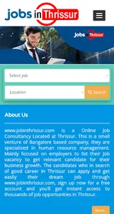 Jobs In Thrissur screenshot 0