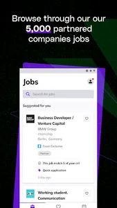 JobTeaser - jobs for students screenshot 0