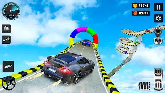 Crazy Car Stunts - Mega Ramp screenshot 0