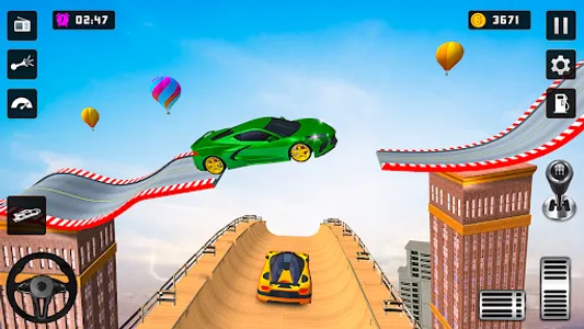 Mega Ramp Car Stunts-Car Game screenshot 6