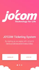 JOCOM Ticketing screenshot 1