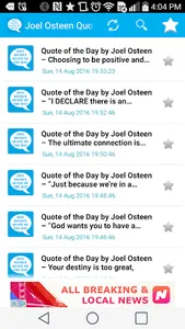 Joel Osteen Quote of the Day screenshot 15