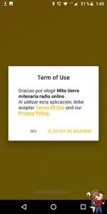 Mito tierra milenaria radio on screenshot 2