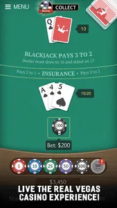 Blackjack 21 Jogatina: Casino screenshot 0