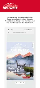 Wandermagazin SCHWEIZ screenshot 1