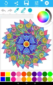 Mandala coloring book screenshot 12