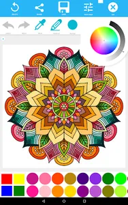 Mandala coloring book screenshot 13