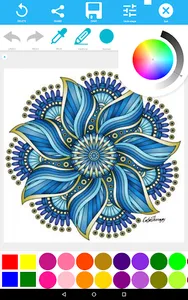 Mandala coloring book screenshot 14