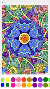 Mandala coloring book screenshot 2