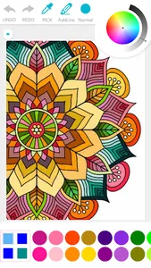 Mandala coloring book screenshot 4