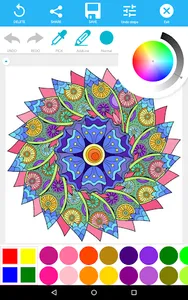 Mandala coloring book screenshot 7