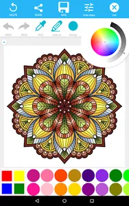 Mandala coloring book screenshot 9