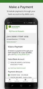 John Deere Financial Mobile screenshot 2