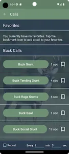 Whitetail Deer Calls screenshot 1