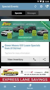 John Johnson Auto Group MLink screenshot 6