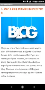 Online Business Ideas for Begi screenshot 1