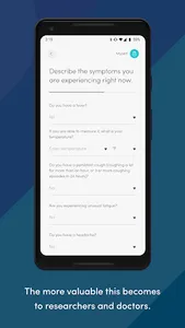 COVID Symptom Study screenshot 5