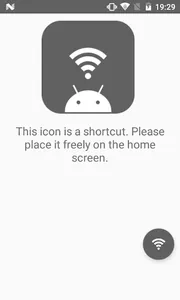 Shortcut to Network Setting screenshot 1