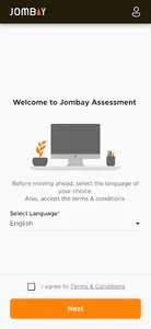 Jombay Assessment screenshot 0