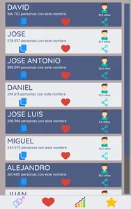 Nombres Populares screenshot 4