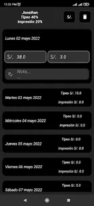 Calcula Tipeo screenshot 4