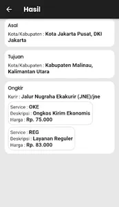 Cek Ongkir! screenshot 5