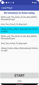 Audio Player Local screenshot 0