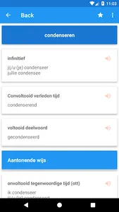 Dutch Conjugation screenshot 2