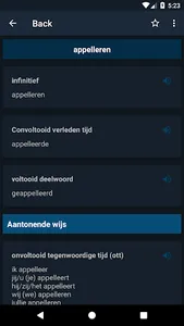 Dutch Conjugation screenshot 6