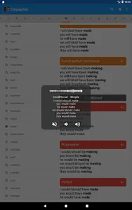 English conjugation screenshot 12