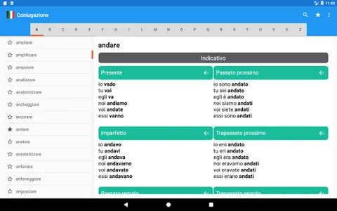 Coniugazione italiano screenshot 13