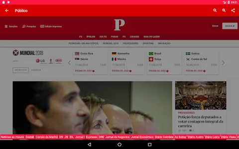 Jornais de Portugal screenshot 11