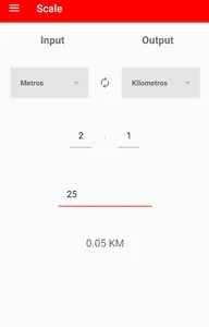 Escalímetro screenshot 2