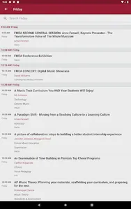 FMEA Florida Music Education A screenshot 10