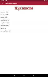 FMEA Florida Music Education A screenshot 15