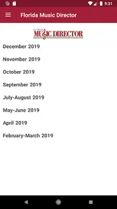 FMEA Florida Music Education A screenshot 7