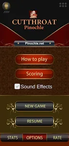 Cutthroat Pinochle screenshot 1