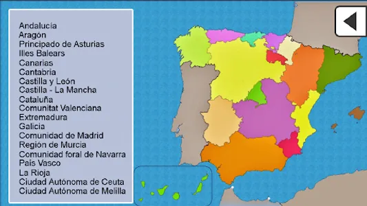 Geography for Spain and Europe screenshot 1