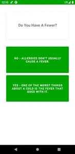 Do you have Allergies or Cold? screenshot 3