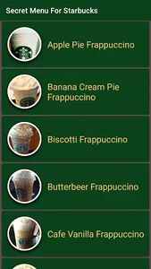 Secret Menu for Starbucks screenshot 2