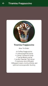 Secret Menu for Starbucks screenshot 7