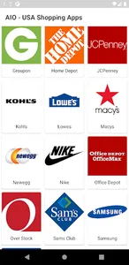 All In One - USA Shopping Apps screenshot 1