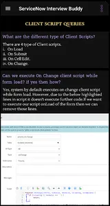 ServiceNow Interview Buddy screenshot 3