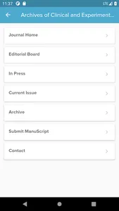 Archives of Clinical and Exper screenshot 3
