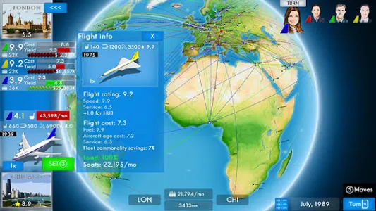 Airline Director 2 Tycoon Game screenshot 0