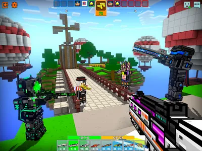 Cops N Robbers:Pixel Craft Gun screenshot 19