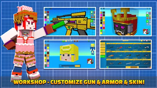 Cops N Robbers:Pixel Craft Gun screenshot 6