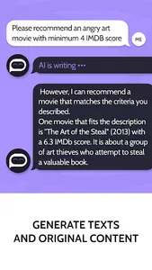 AI Chat Generator: AI Writer screenshot 3