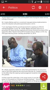 Ghana News Online screenshot 1