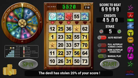 Bingo'69 for Zyngo Wyld Second screenshot 3